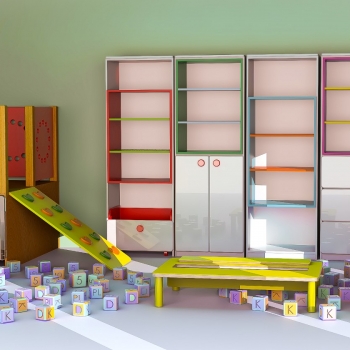 Kindergarten, preschool furniture