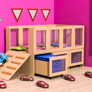 Mezzanine for children, furniture for children, furniture for kindergarten,