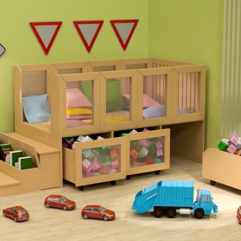 Mezzanine for children, furniture for children, furniture for kindergarten,